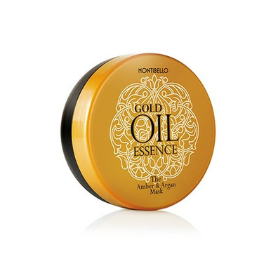 Mascarilla Gold Oil Essence Amber & Argan Montibello 500ml