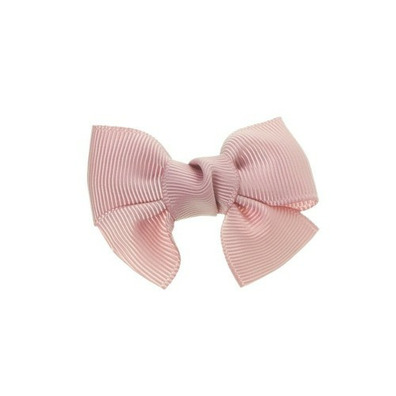 Clip Pico-pato Lazada Pequeña Vagas Grosgrain Siena - Rosa Pastel- Light Pink