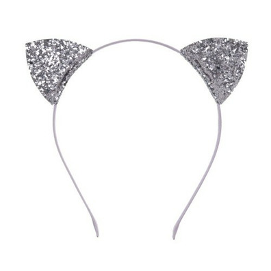Diadema Orejas Glitter Siena - Azul Marino- Navy Blue