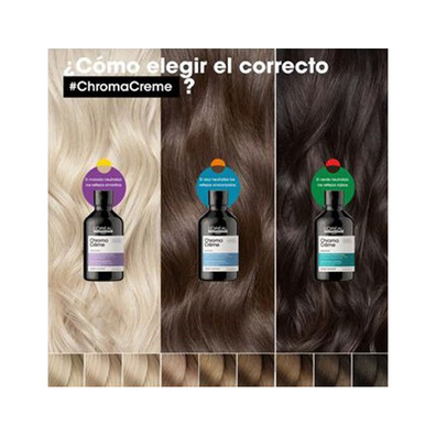 Chroma Créme Champú Verde Serie Expert