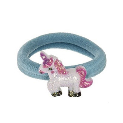 Coletero unicornio con purpurina Siena - Azul Cielo- Soft Blue