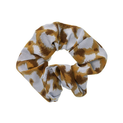 Scrunchie Estampado Animal Print Siena - Marrón- Brown