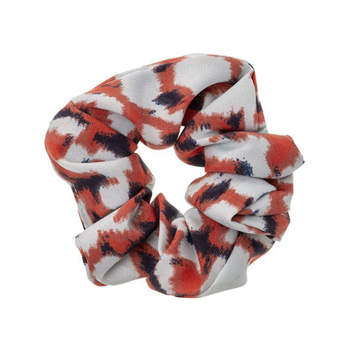 Scrunchie Estampado Animal Print Siena - Rojo- Red