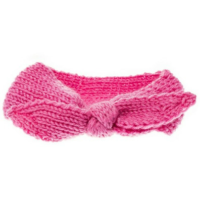 Turbante Lana con Lazo Siena Fucsia- Fuchsia