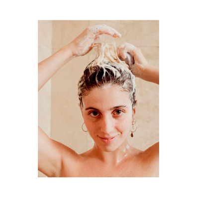 AGUA: Champú Sólido natural y vegano para cabellos secos o rizados Brujas