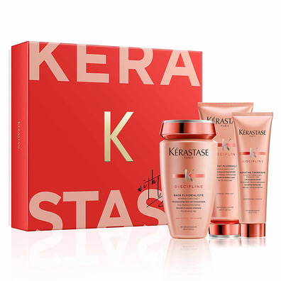 Cofre Trio Discipline Kérastase Con Acondicionador