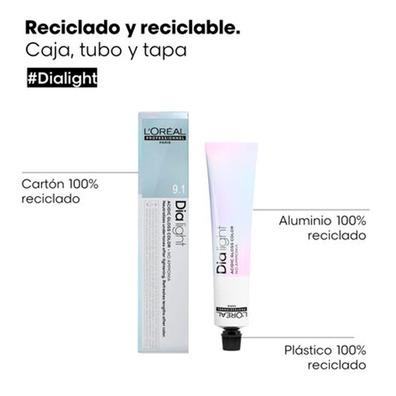 Color Gloss Ácido DiaLight 10.18 (Rubio Platino Ceniza Moca)