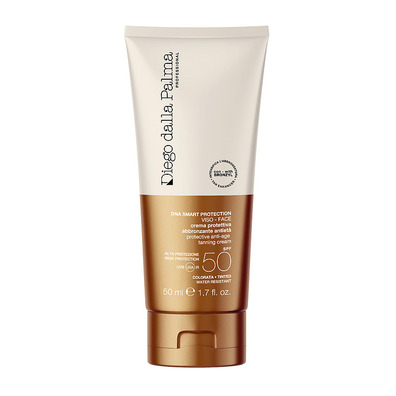 Crema Antiedad Protectora Bronceadora Facial Spf50