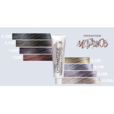 Cromatone Metallics Montibello - 10.02 M (Rubio Platino Natural Irisado- Lightest Natural Pearl Blonde)