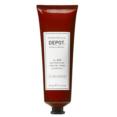 Depot nº.405 Moisturizing Shaving Cream Brushless 125ml