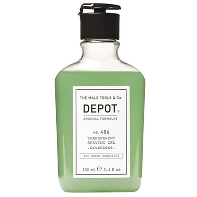 Depot nº.406 Transparent Shaving Gel Brushless