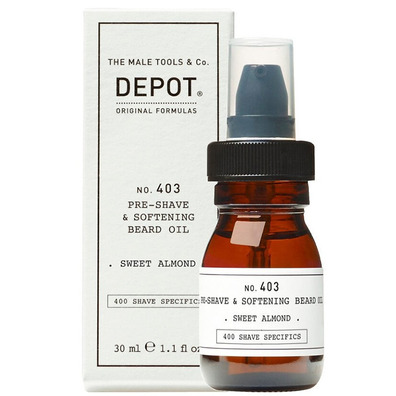 Nº 403 Pre-Shave & Softening Beard Oil Depot Sweet Almond