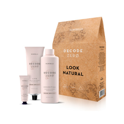 Pack Peinado Look Natural Decode Zero Montibello