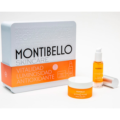 Pack Lata Vitamina C SPF15 Montibello Crema