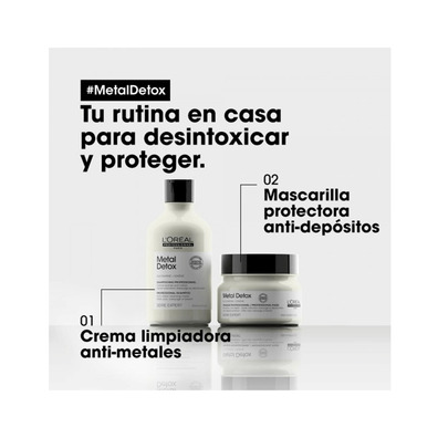 Metal Detox Mascarilla Serie Expert L'oréal Profesional