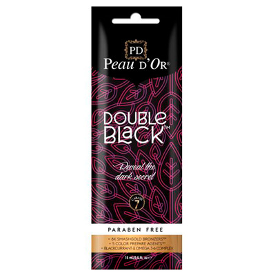 Sobre Bronceador Double Black PD