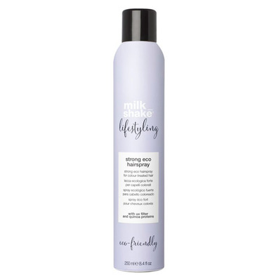 Spray Ecológico Fijación Fuerte para Cabellos Coloreados Lifestyling Milk-Shake