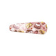 Clip rana forrada estampado pasteles Siena - Rosa Francia- Antique Pink