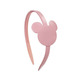 Diadema artesanal con carita de ratón Siena Rosa Francia- Antique Pink