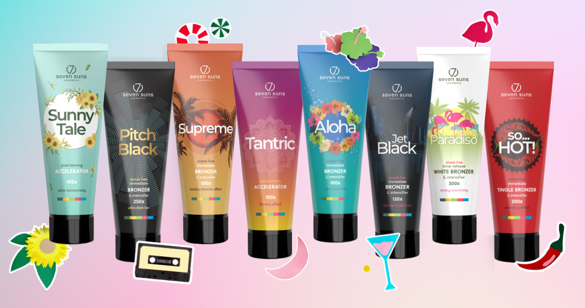 acelerador bronceador seven suns