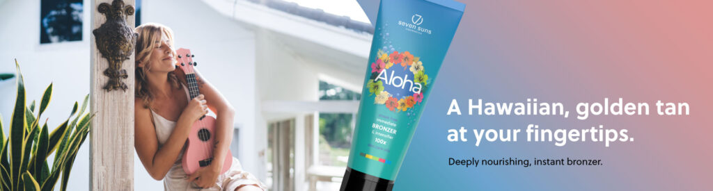 bronceador aloha